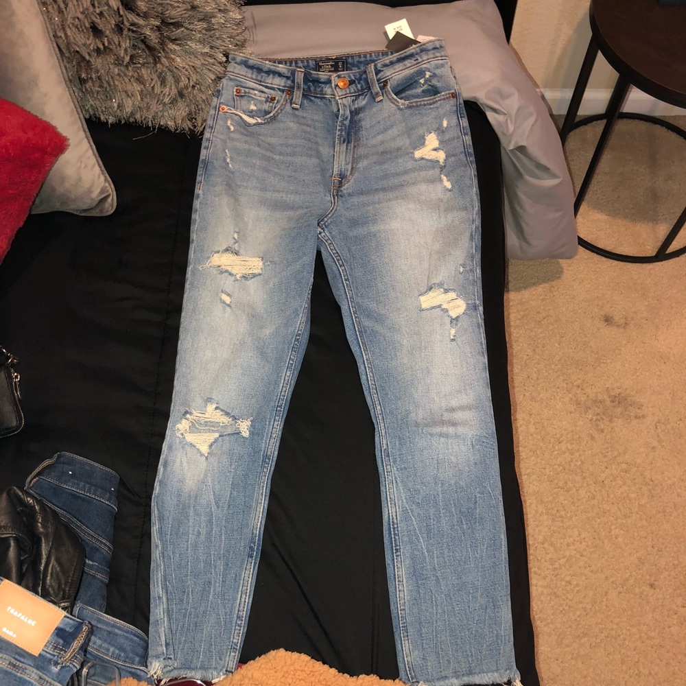 Abercrombie & Fitch Simone High Rise Slim Jeans